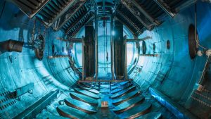 A vacuum chamber at NASA Glenn Research Center