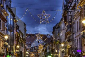 Decorated Street Alsace