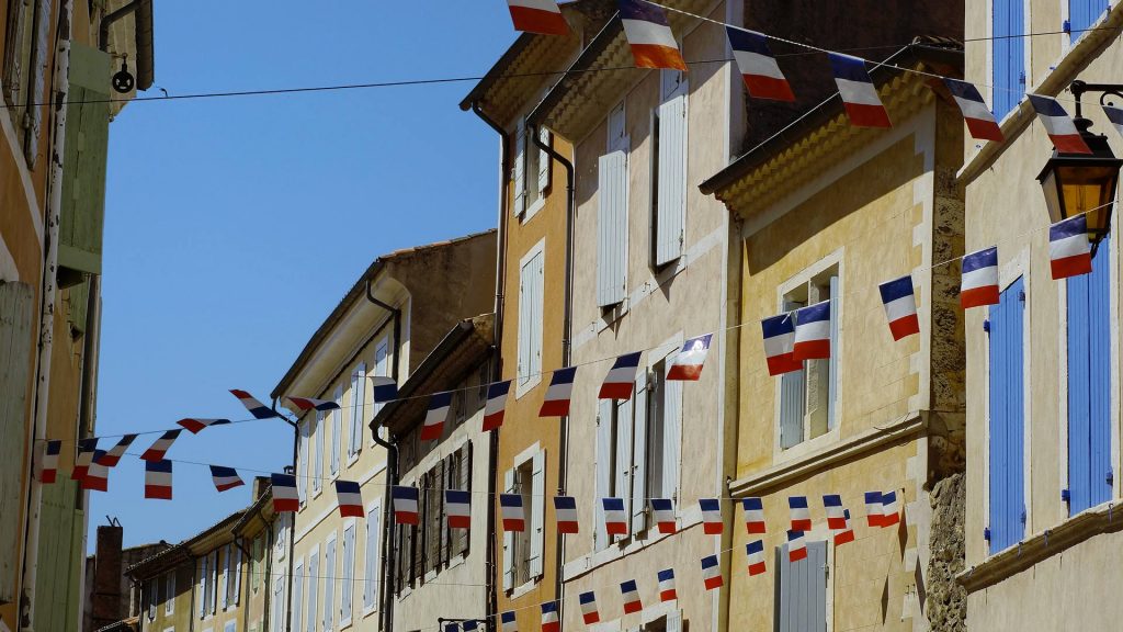 Flags Bastille Day