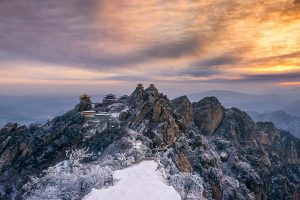 Temple on the top of the mountain