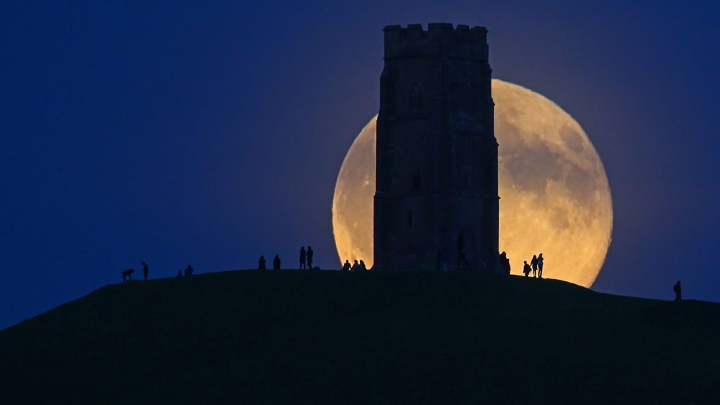 Glastonbury Moon
