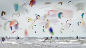 Kitesurfing