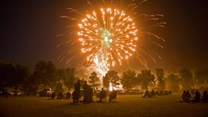 Fourth of July fireworks