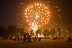 Fourth of July fireworks