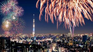 Sumida River Fire Works