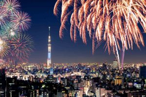 Sumida River Fire Works