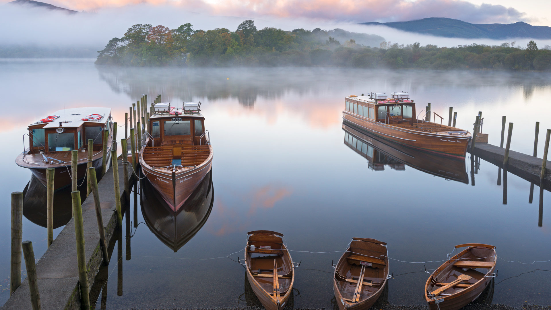 Boats Derwentwater