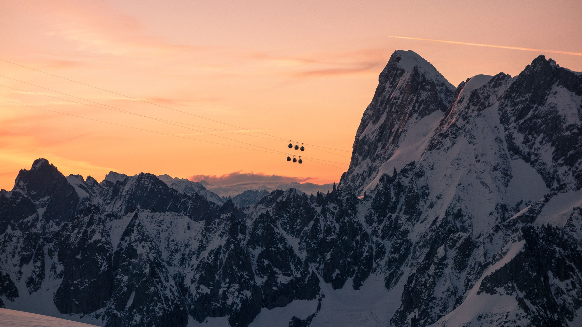 Cable Car Jorasses