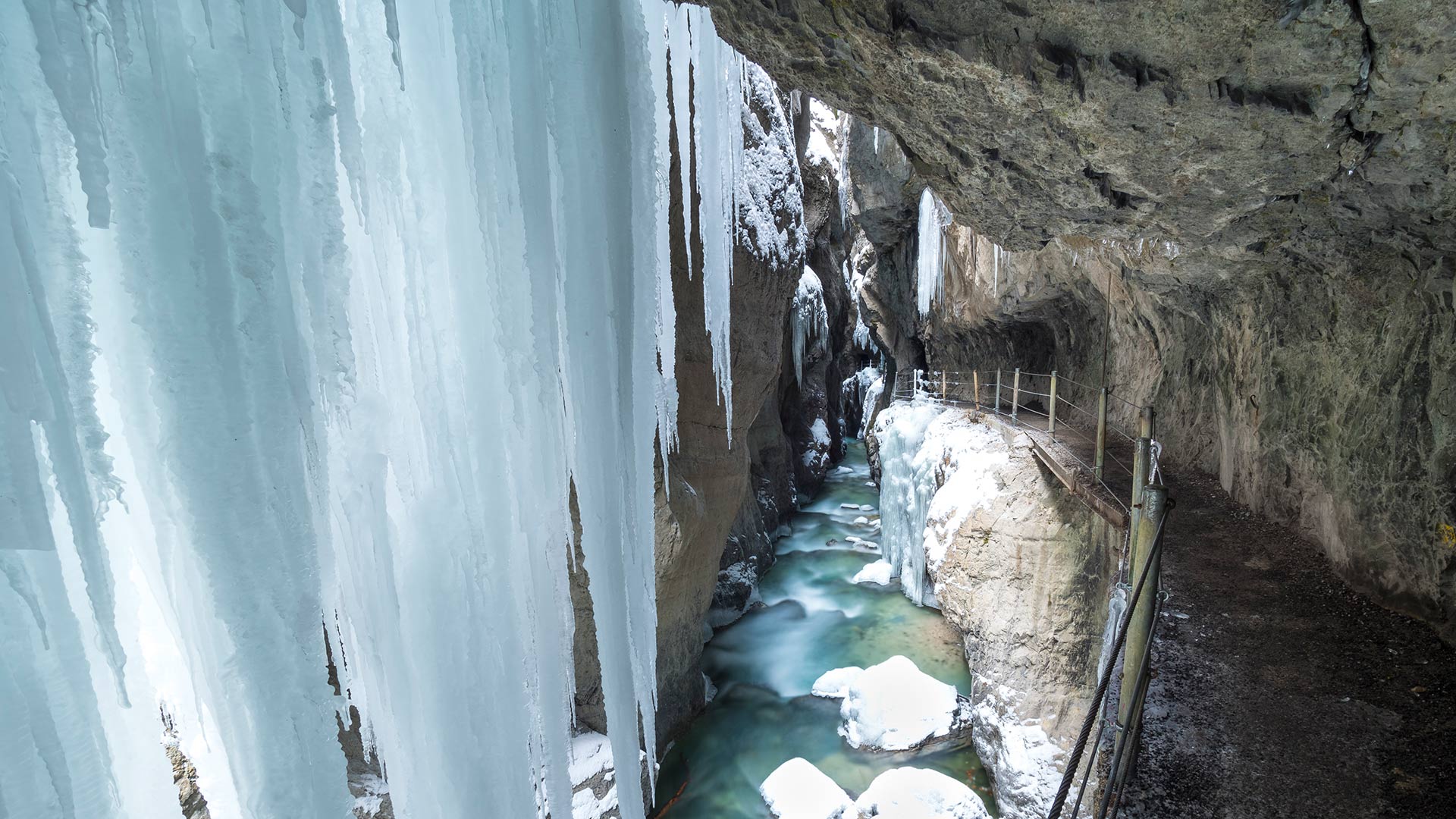 Partnachklamm Eis