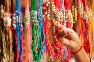 Rakhis Hanging