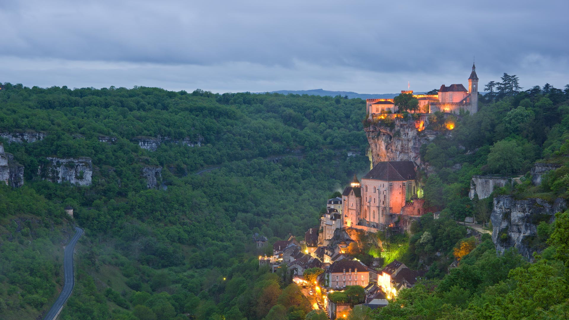 Rocamadour Sunset