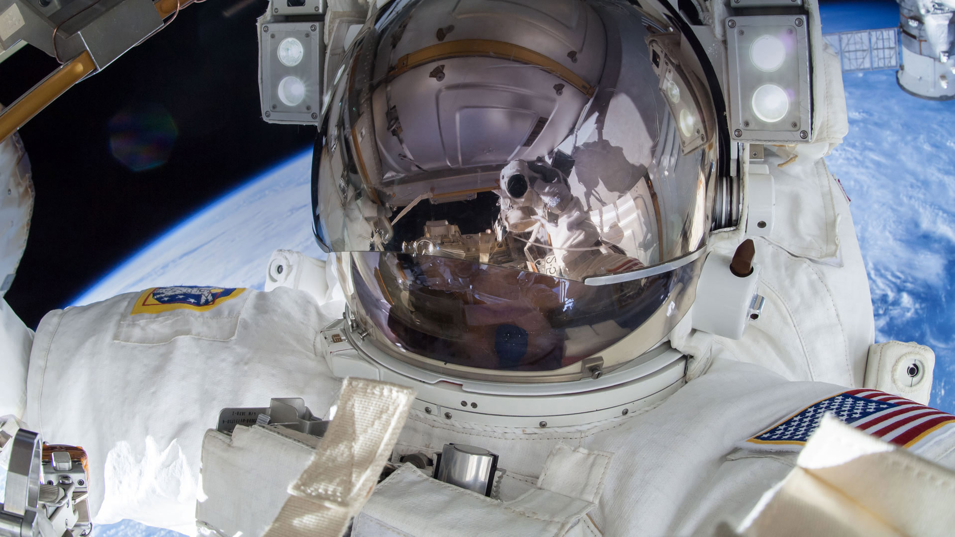 Spacewalk Selfie