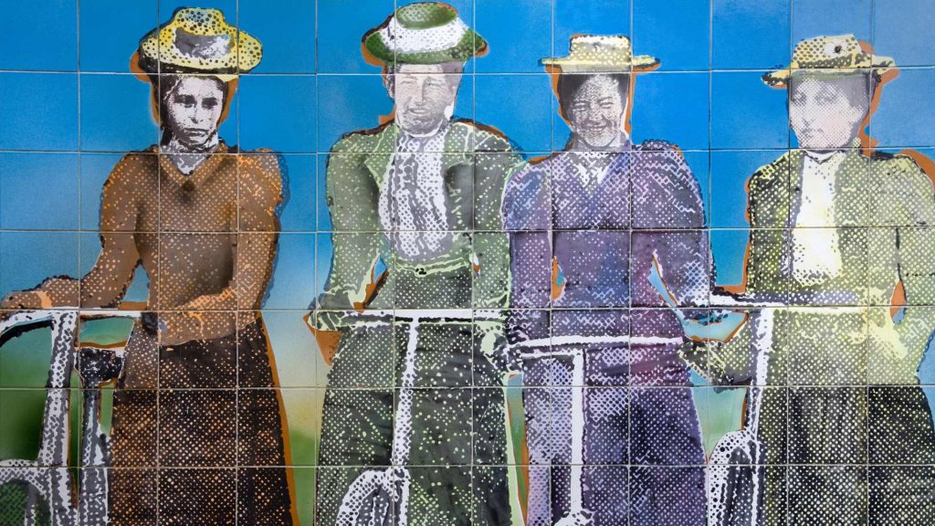 Suffragette Mural NZ