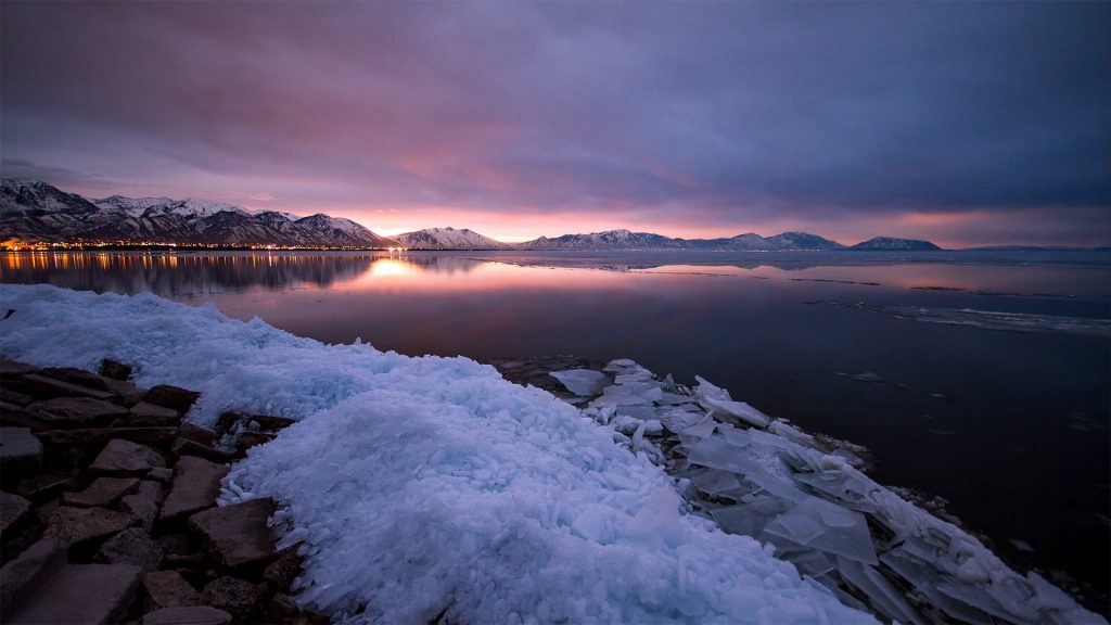 Utah Lake Sunrise