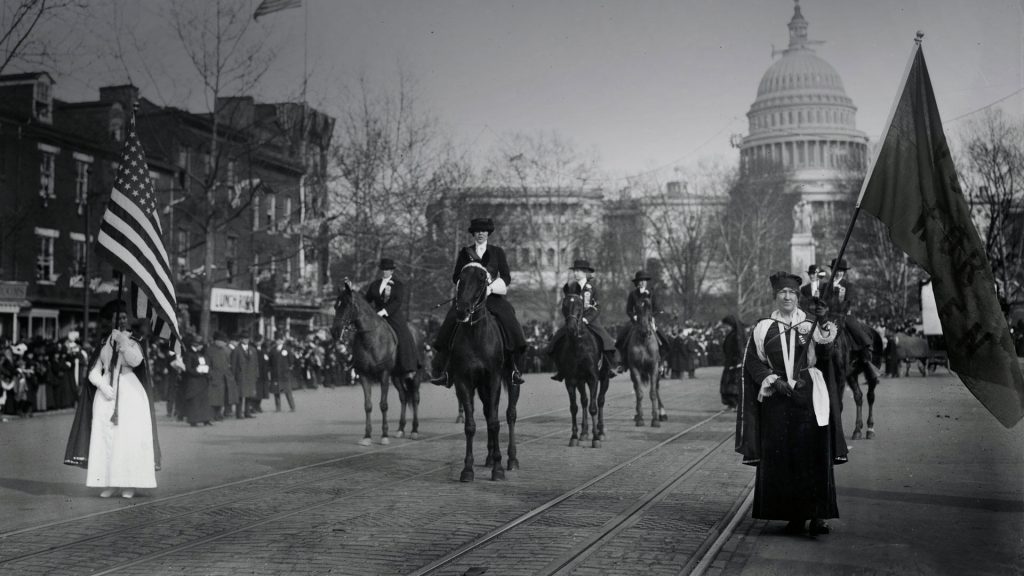 Woman Suffrage Procession