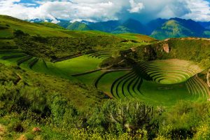 Circular Inca Terraces