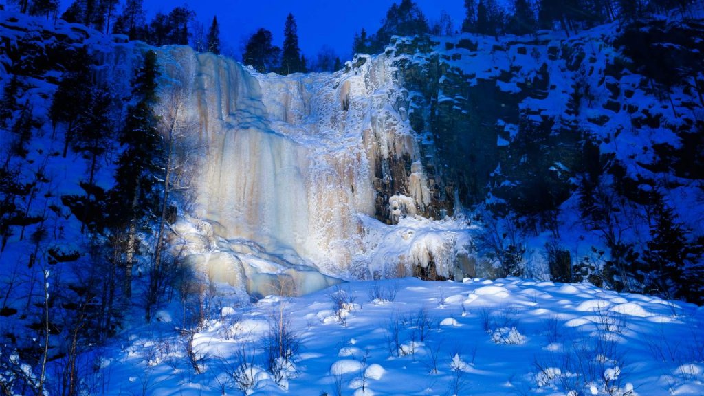 Frozen Waterfall