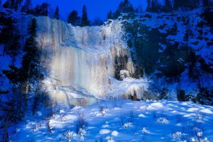 Frozen Waterfall