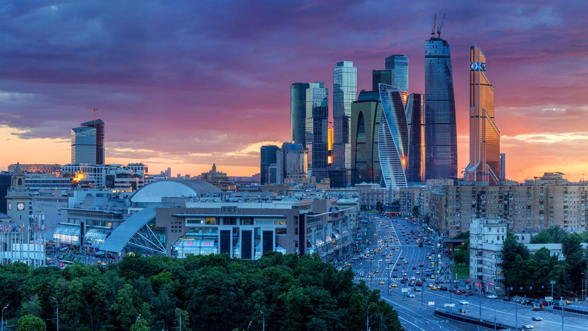 Moscow Skyline