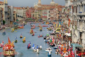 Venetian Rowing