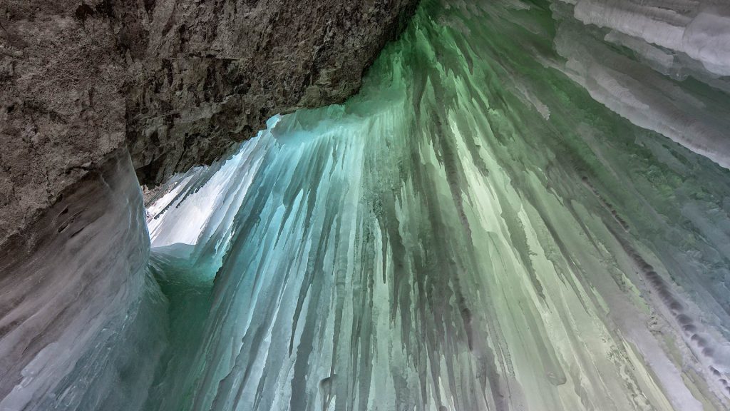 Frozen Panther Falls