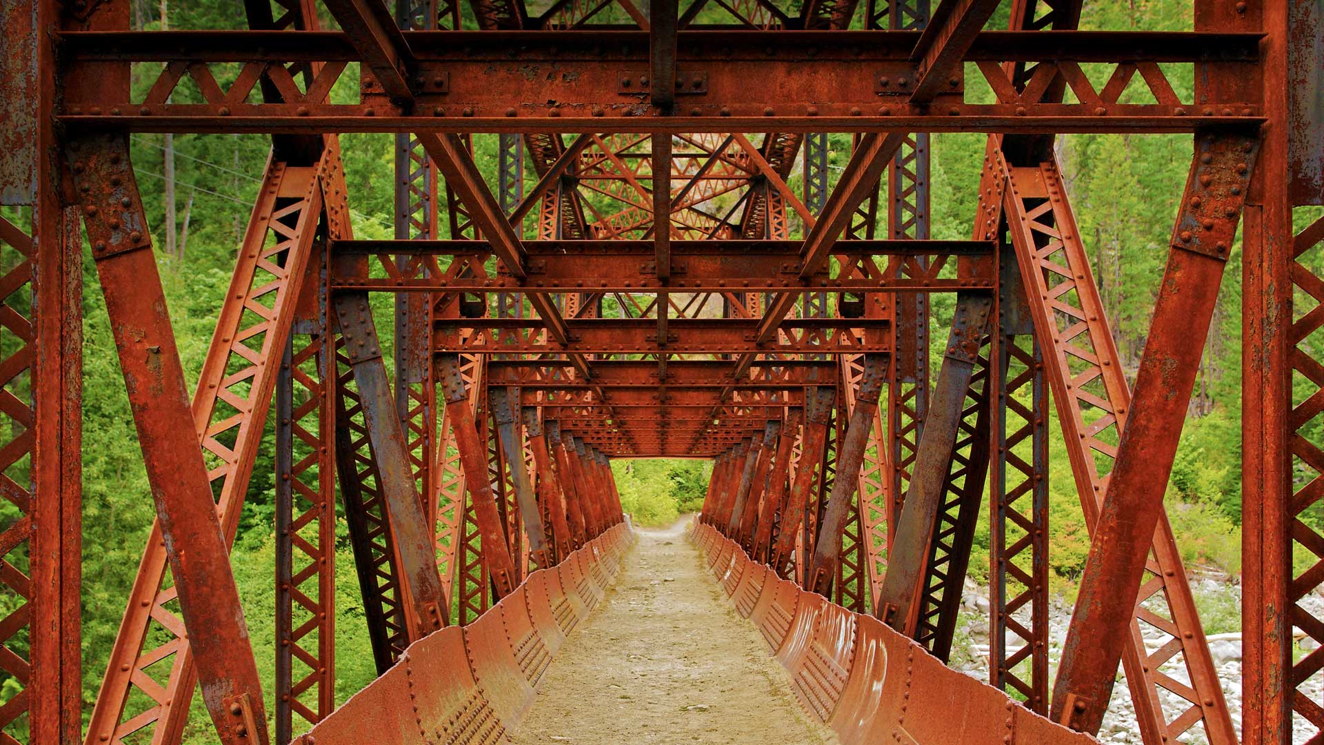 Rusty Footbridge