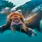 Underwater Walrus