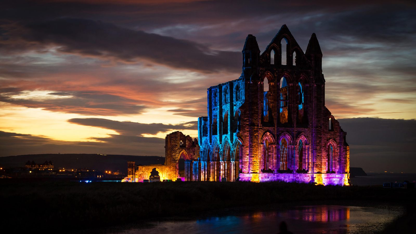 Whitby Lights – Bing Wallpaper Download