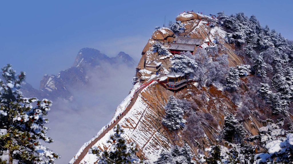 Mount Hua Snow