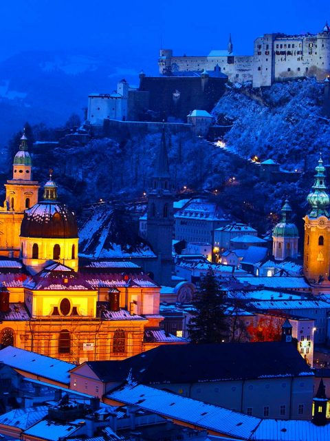 Salzburg Old Town Bing Wallpaper Download