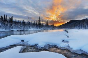 Snowy Sunrise