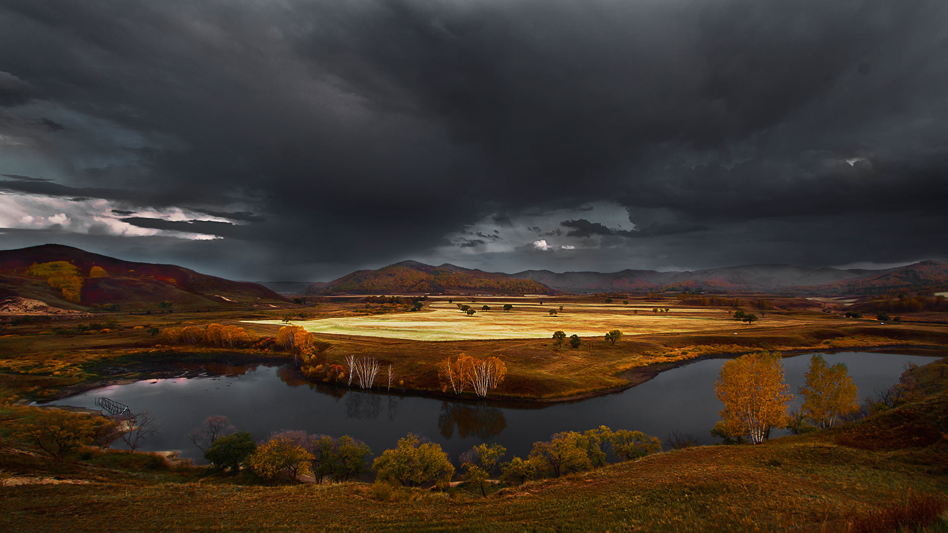 China Autumn Landscape