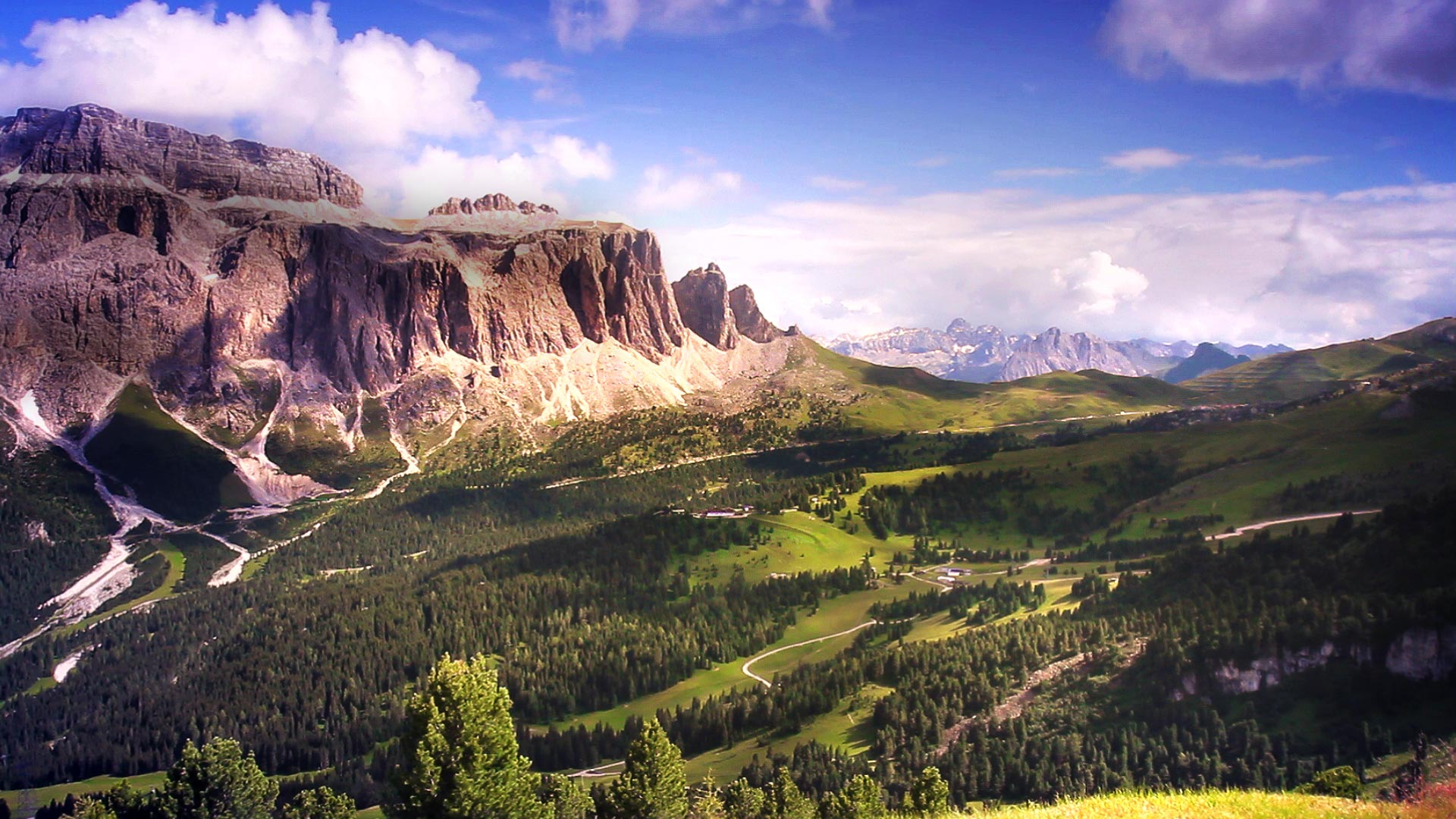 Dolomites Clouds Video
