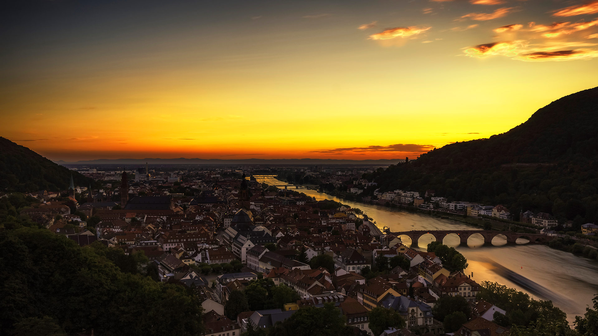 Heidelberg Dawn – Bing Wallpaper Download