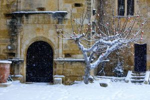 Luberon Castle Snow