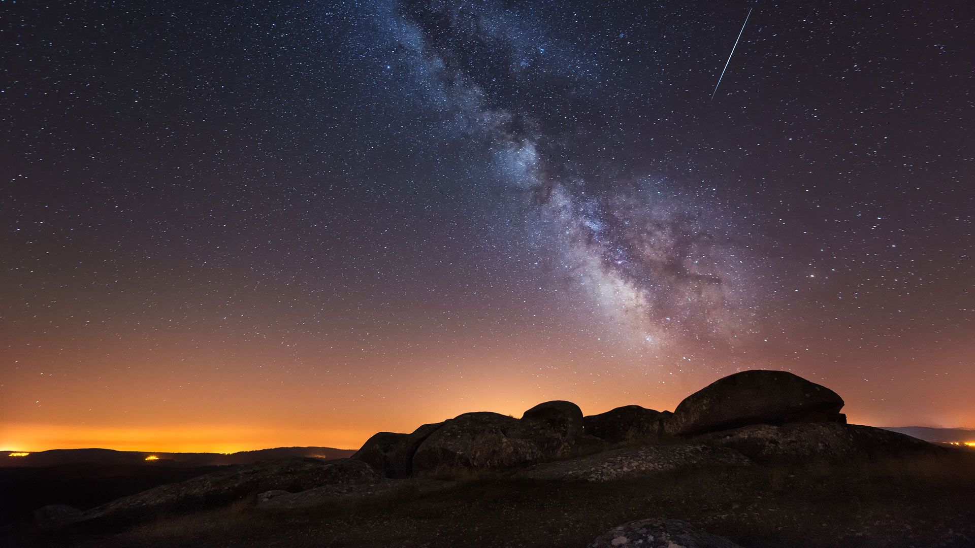 Milky Way Spain Bing Wallpaper Download