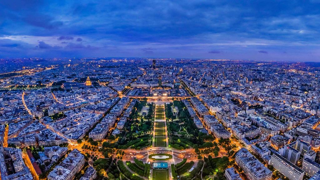 Paris Blue Hour