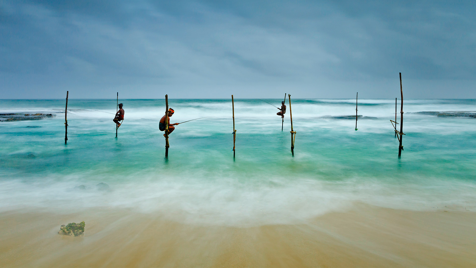 Stilt Fishing