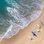 Surfers Bronte Beach