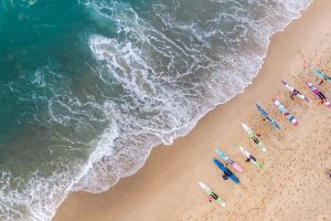 Surfers Bronte Beach