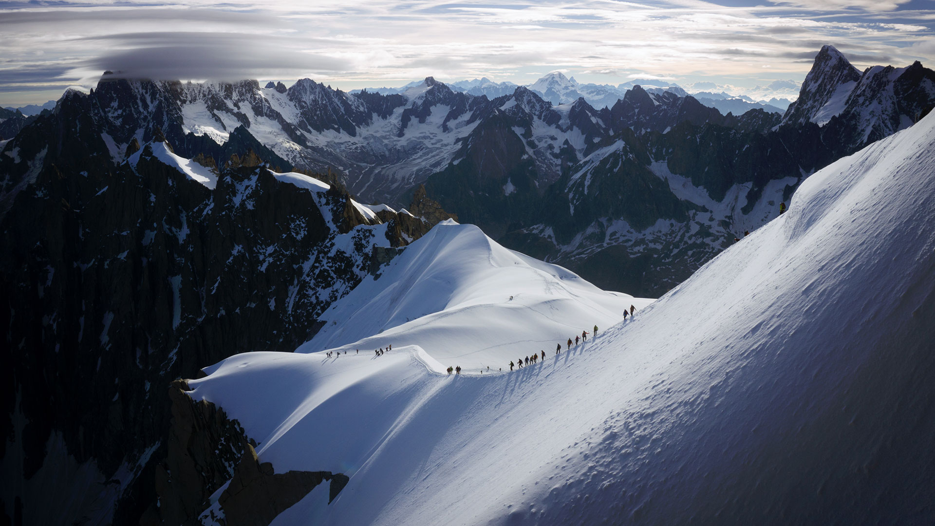 Aiguille Du Midi Mounteineers