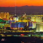 Elevated View Of Casinos