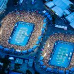 Rod Laver Arena Dusk