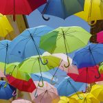 Umbrellas March Beziers