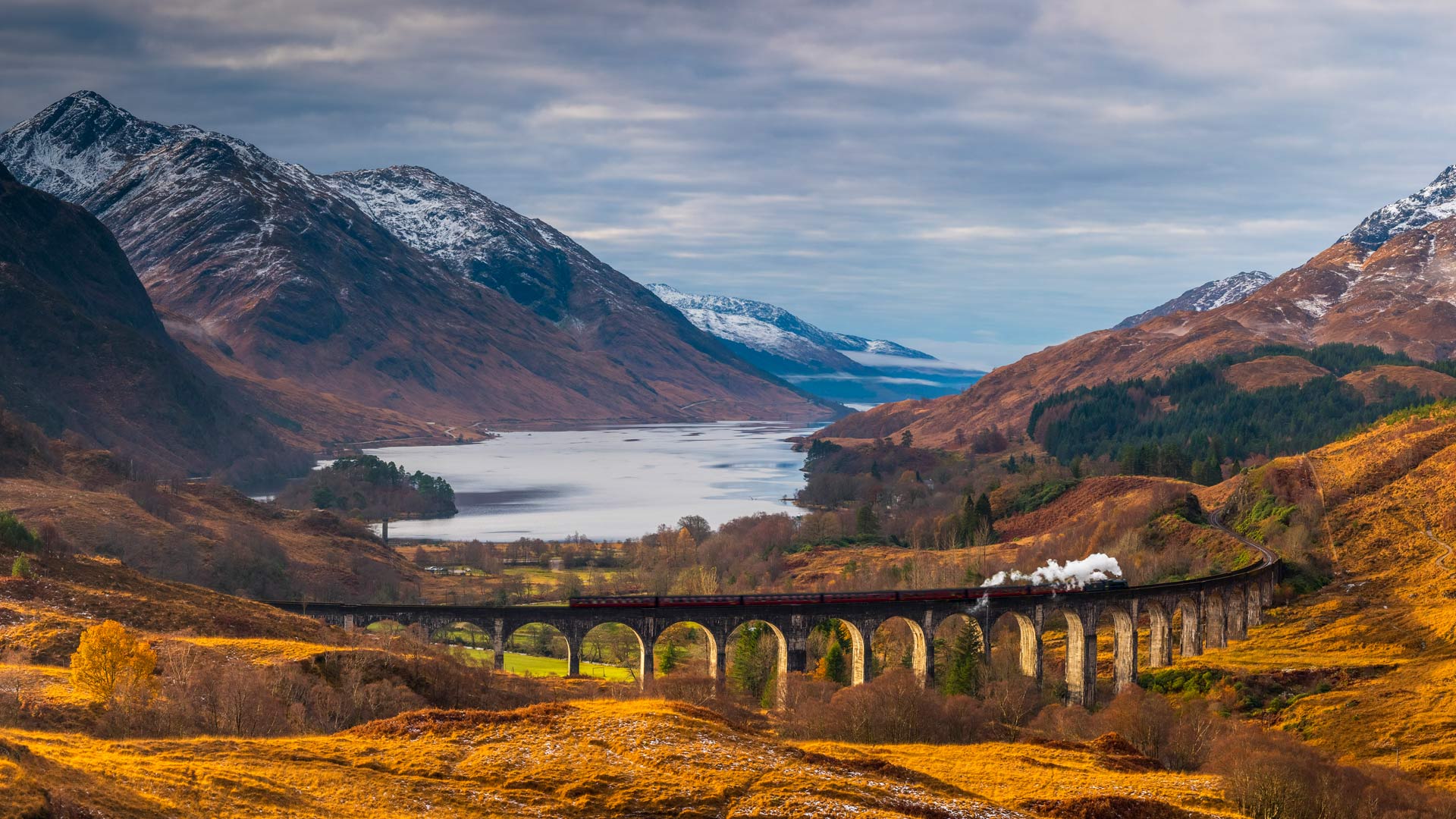 Glenfinnan Viaduct Bing Wallpaper Download
