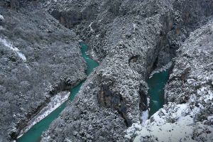 Verdon Gorge Winter