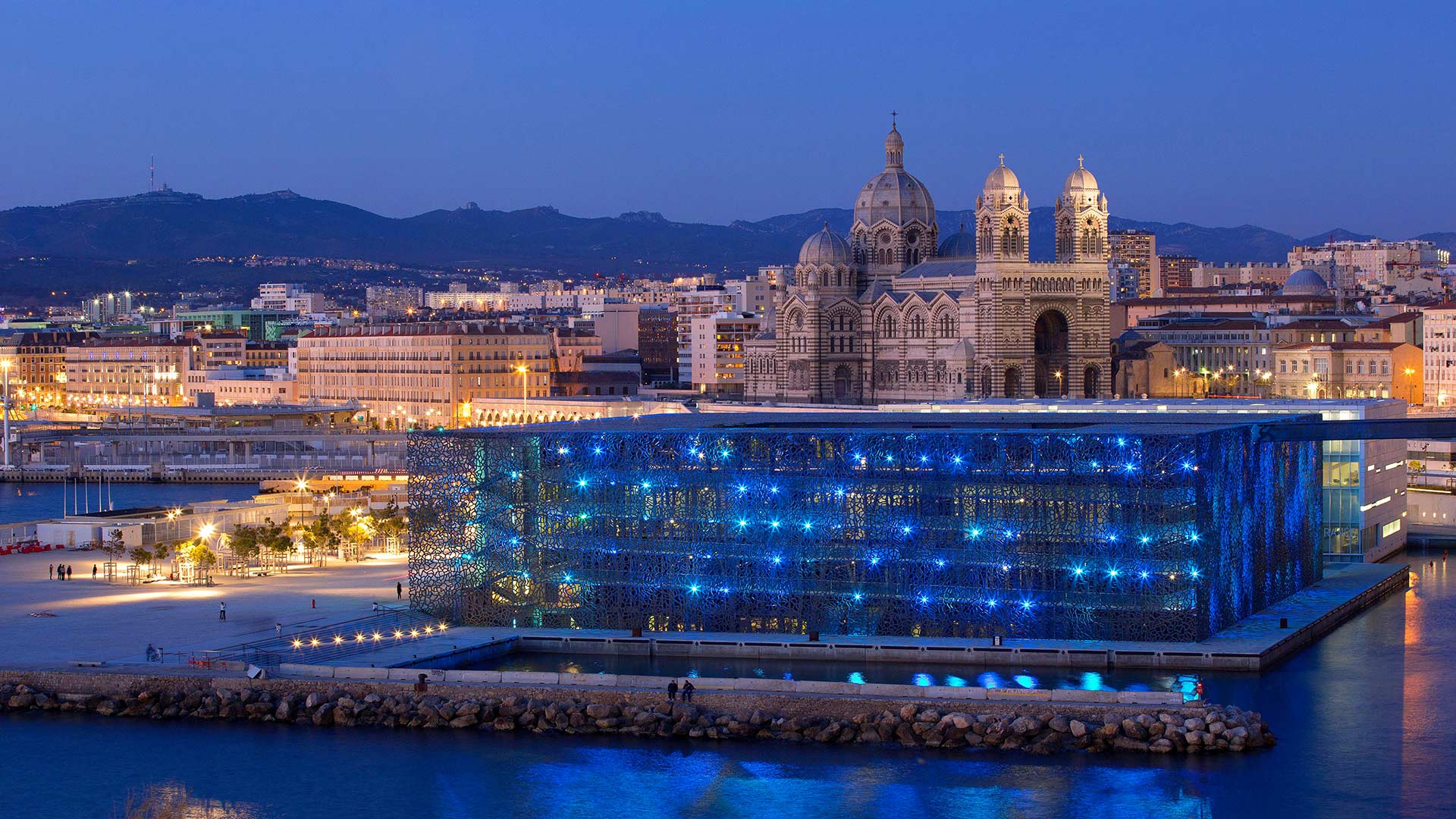 Mucem Marseille Museum Night