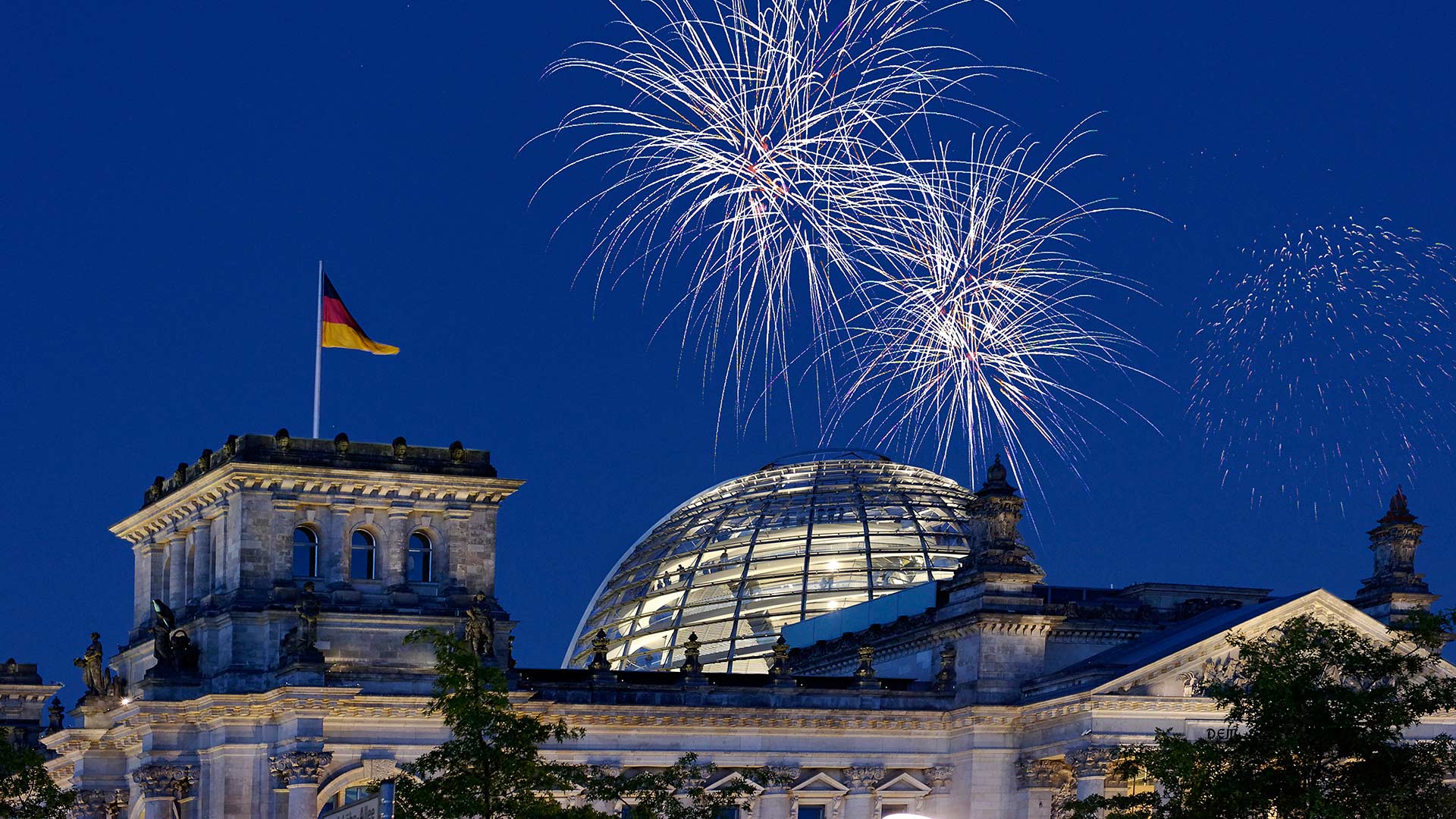 Reichstag Feuerwerk