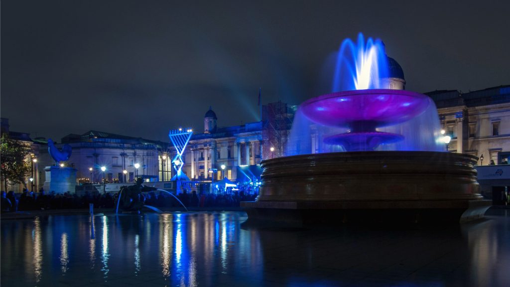 Trafalgar Square Menorah