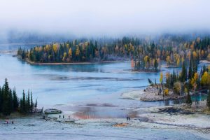 Xinjiang Kanas Lake